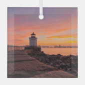 Lighthouses South Portland, Maine Glas Ornament (Voorkant)