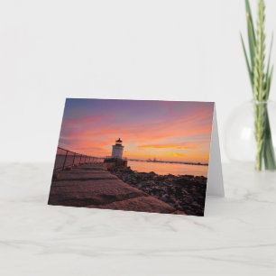 Lighthouses South Portland, Maine Kaart