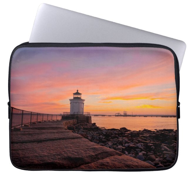 Lighthouses South Portland, Maine Laptop Sleeve (Voorkant)