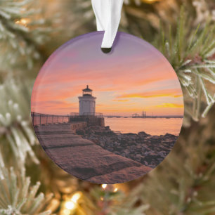 Lighthouses South Portland, Maine Ornament