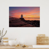 Lighthouses South Portland, Maine Poster (Keuken)