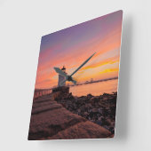 Lighthouses South Portland, Maine Vierkante Klok (Hoek)