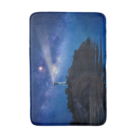 Lighthouses Starry Night Lighthouse Badmat (Voorkant Verticaal)