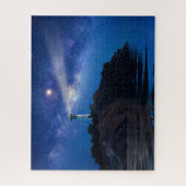 Lighthouses Starry Night Lighthouse Legpuzzel (Verticaal)