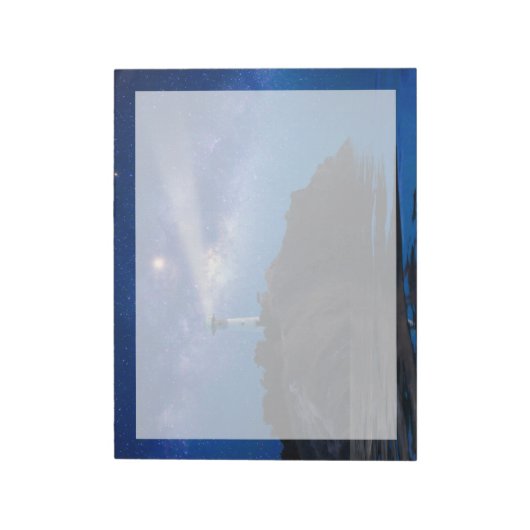 Lighthouses Starry Night Lighthouse Notitieblok (Linkerzijde)