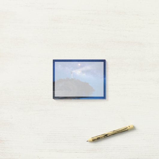Lighthouses Starry Night Lighthouse Post-it® Notes (Op bureau)