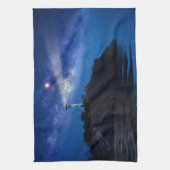 Lighthouses | Starry Night Lighthouse Theedoek (Verticaal)