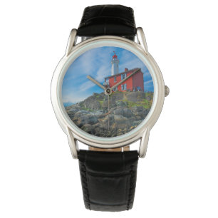 Lighthouses Victoria Harbor Vancouver Island Horloge