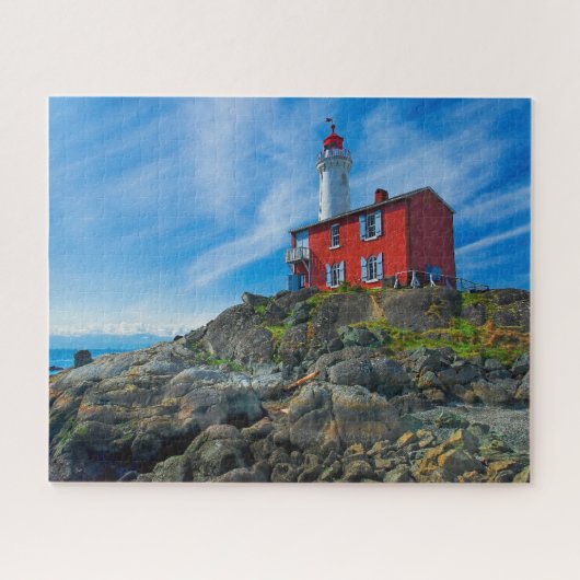 Lighthouses Victoria Harbor Vancouver Island Legpuzzel (Horizontaal)