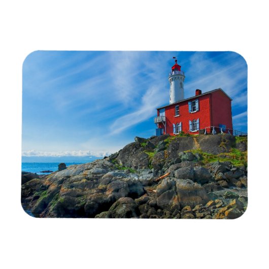 Lighthouses Victoria Harbor Vancouver Island Magneet (Horizontaal)