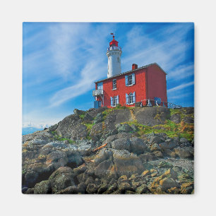 Lighthouses Victoria Harbor Vancouver Island Magneet