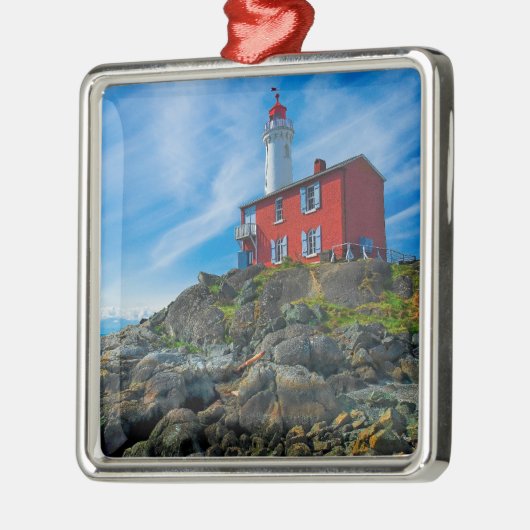 Lighthouses Victoria Harbor Vancouver Island Metalen Ornament (Links)