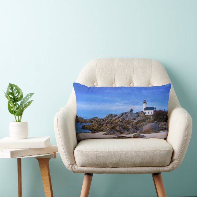 Lighthouses Vuurtoren van Pontusval France Finiste Kussen (Stoel)