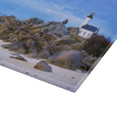 Lighthouses Vuurtoren van Pontusval France Finiste Snijplank (Hoek)