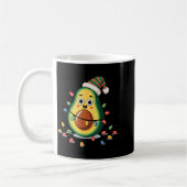Lighting Avocado Ugly Christmas Sweater Guacamole  Koffiemok (Links)