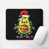 Lighting Avocado Ugly Christmas Sweater Guacamole Muismat (Met muis)