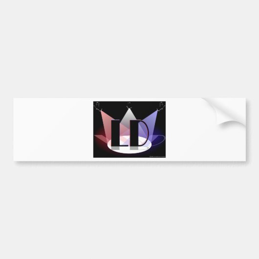Lighting Designer Bumpersticker (Voorkant)