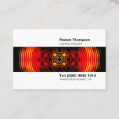 Lighting Designer Euro Visitekaartje (Voorkant)