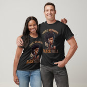 Lightly Melanated Hella Black History Melanin Afri T-shirt (Unisex)