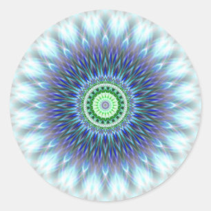 Lightmandala gemaakt door Tutti Ronde Sticker