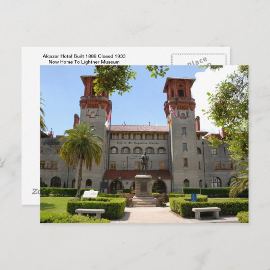 Lightner Museum Briefkaart (Voorkant / Achterkant)