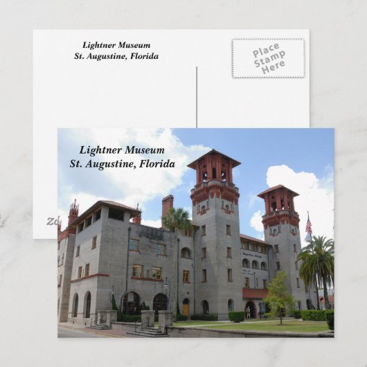 Lightner Museum Briefkaart (Voorkant / Achterkant)