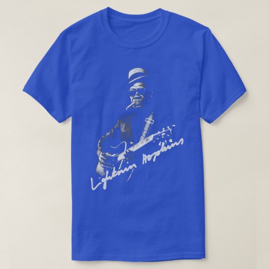 Lightnin Hopkins T-shirt (Design voorkant)
