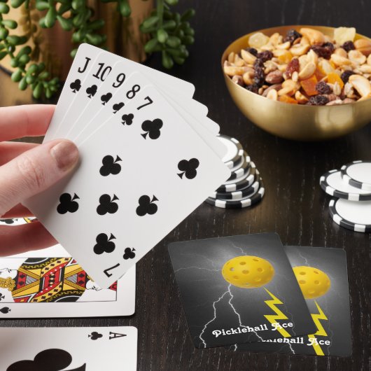 Lightning Ace kleurrijke personaliseren Pokerkaarten (Insitu)