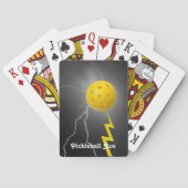 Lightning Ace kleurrijke personaliseren Pokerkaarten (Achterkant)