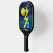 Lightning Ace personaliseren met naam Pickleball Paddle (Links)