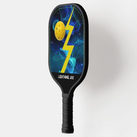 Lightning Ace personaliseren met naam Pickleball Paddle (Links)