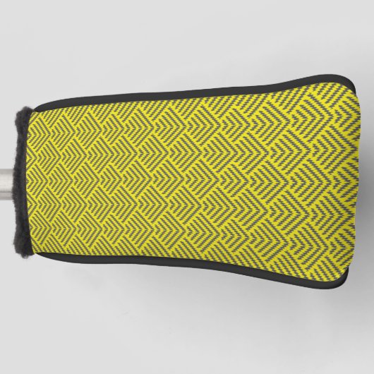 Lightning Arches Putter Hoesje Golfheadcover (Voorkant)