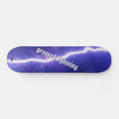 Lightning Bold Greased Lightning Dd Brand Skatebo Persoonlijk Skateboard (Horizontaal)