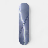 Lightning Bold Greased Lightning Dd Brand Skatebo Persoonlijk Skateboard (Voorkant)