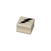 Lightning Bolt Art-stempel Rubberstempel (Stempel)