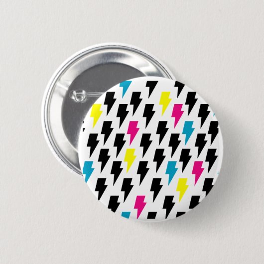 Lightning Bolt Button (Voorkant /achterkant)