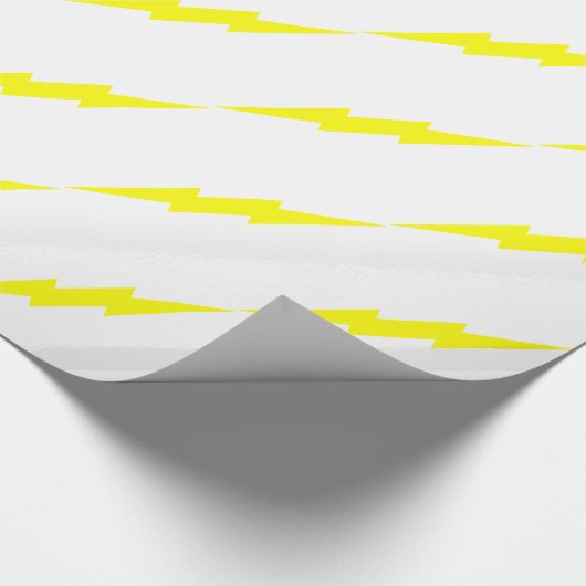 Lightning Bolt Cadeaupapier (Hoek)