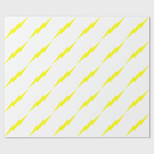Lightning Bolt Cadeaupapier (Vlak)