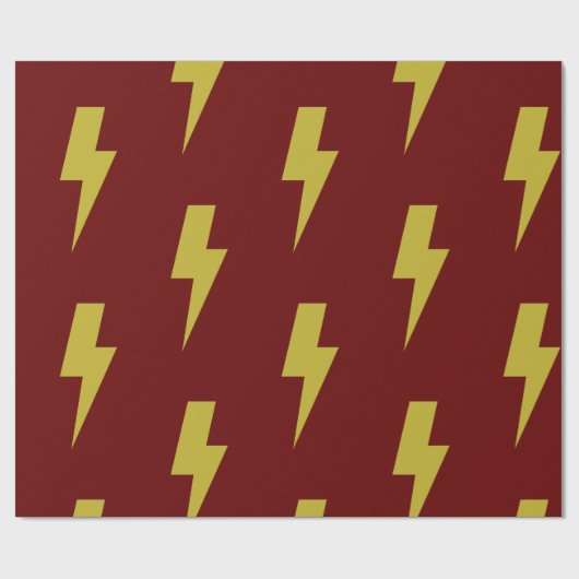 Lightning Bolt Cadeaupapier (Vlak)