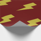 Lightning Bolt Cadeaupapier (Hoek)