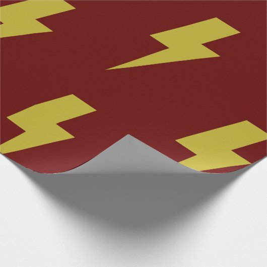 Lightning Bolt Cadeaupapier (Hoek)