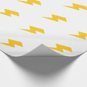 Lightning Bolt Cadeaupapier (Hoek)