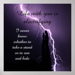 Lightning Bolt citeert Poster