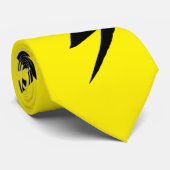 Lightning Bolt Electric Hazard Novelty Stropdas (Opgerold)