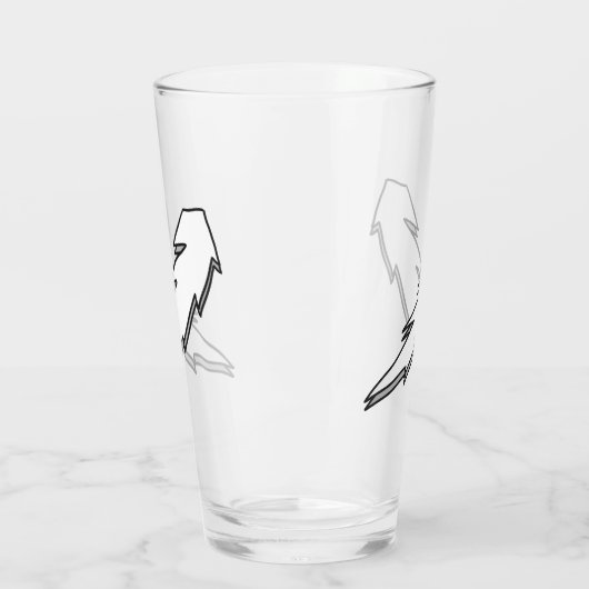 Lightning Bolt Glas (Links)