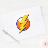 Lightning Bolt Grote Sticker (Envelop)