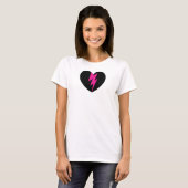 Lightning Bolt Heart T-shirt (Voorkant volledig)