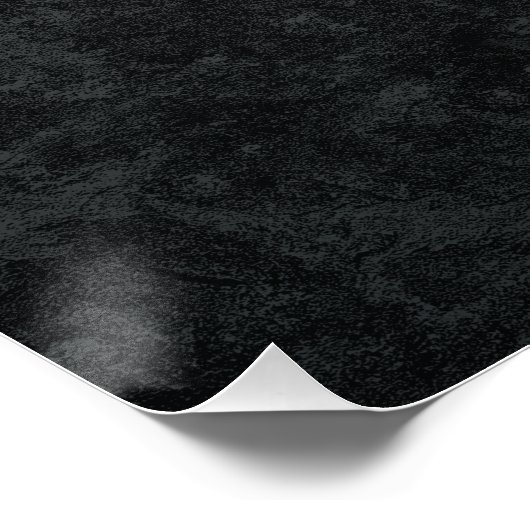 Lightning Bolt in Concrete Perfect Poster (Hoek)