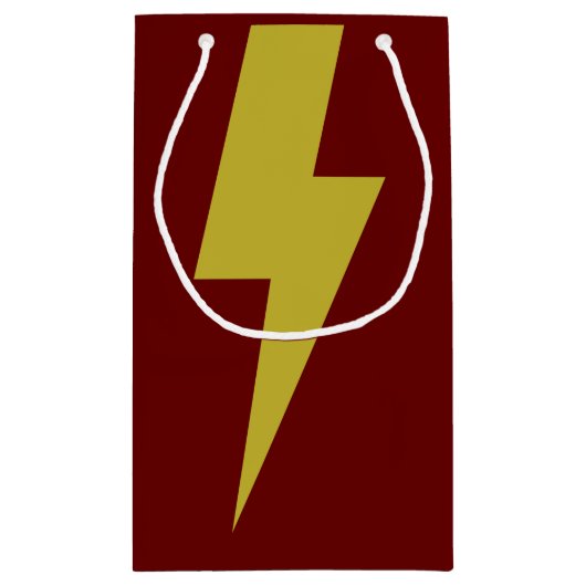 Lightning Bolt Klein Cadeauzakje (Achterkant)