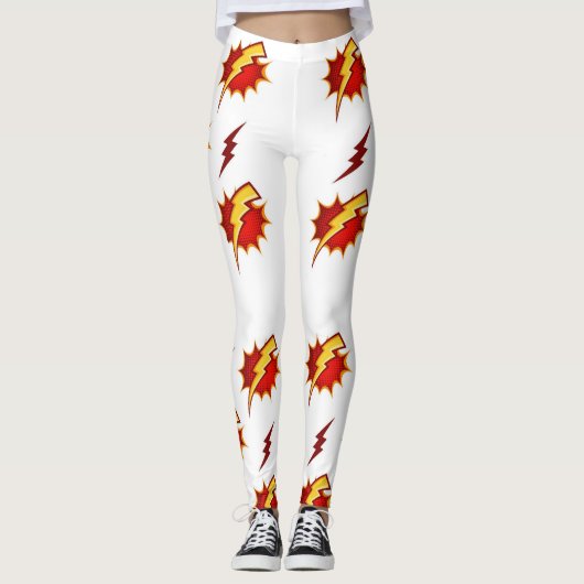 Lightning Bolt Leggings (Voorkant)
